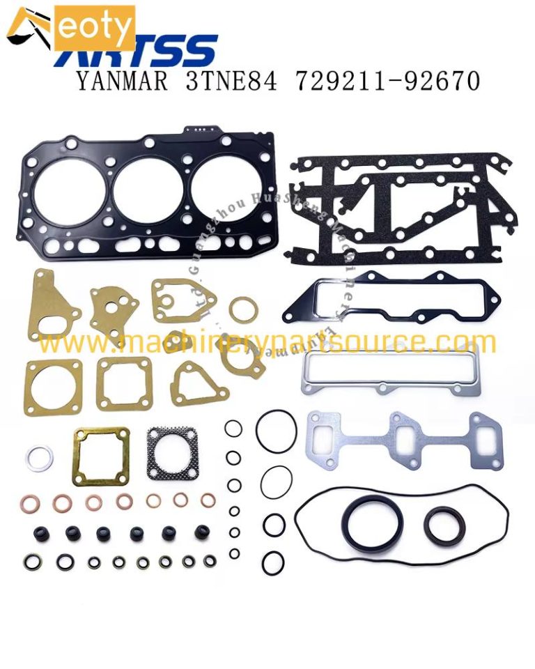 Full Gasket Kit 729211-92670 for Yanmar 3TNE84 Engine Fit Komatsu PC25-1 Mini Excavator