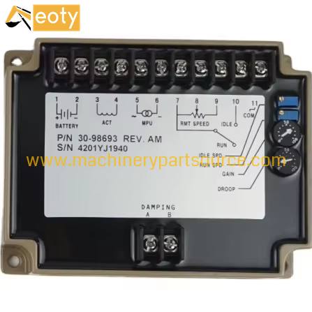 Diesel Engine Generator Set Speed Controller 3098693 & 3037359 Electronic 6 Months Warranty