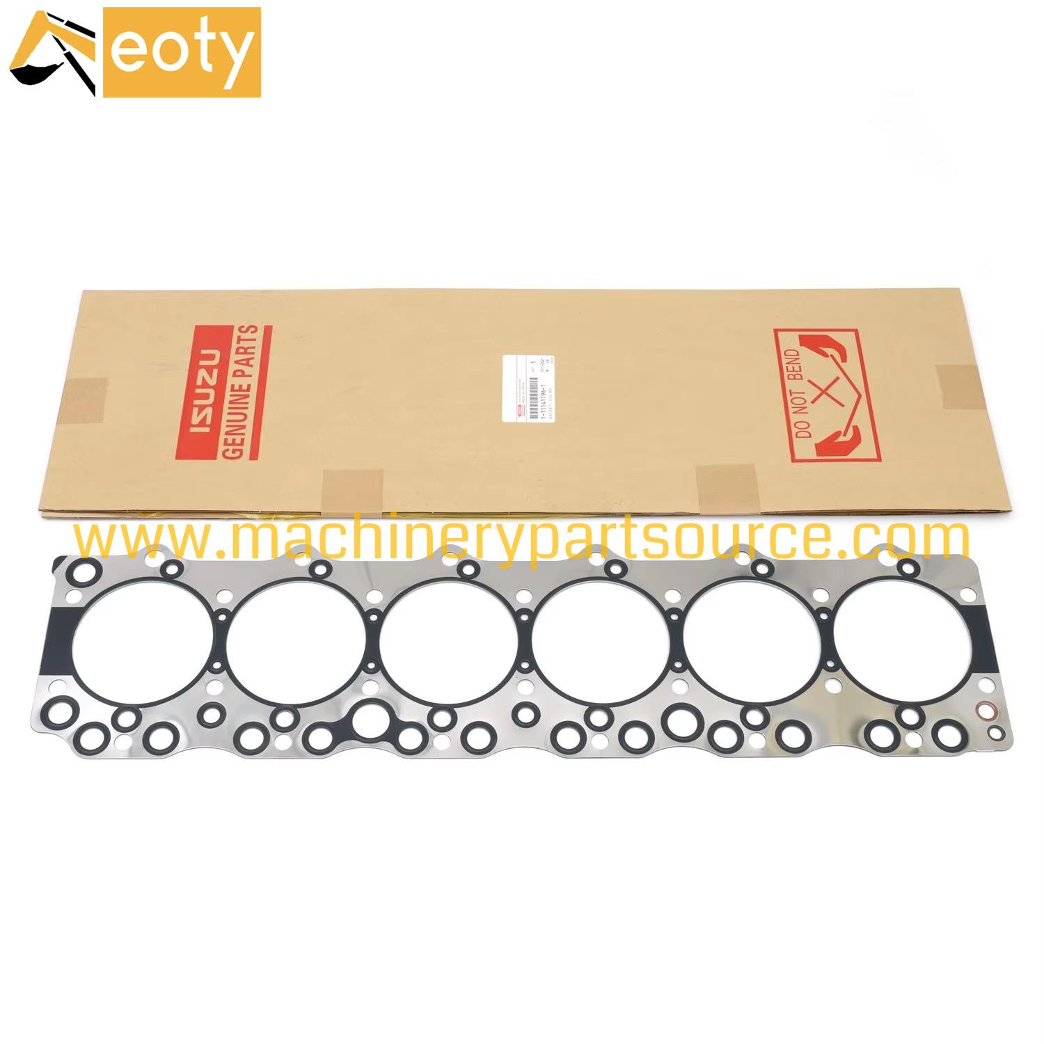 Cylinder Head Gasket 1-11141196-0 1111411960 for Isuzu 6BG1 6HK1 Excavator Truck Engine