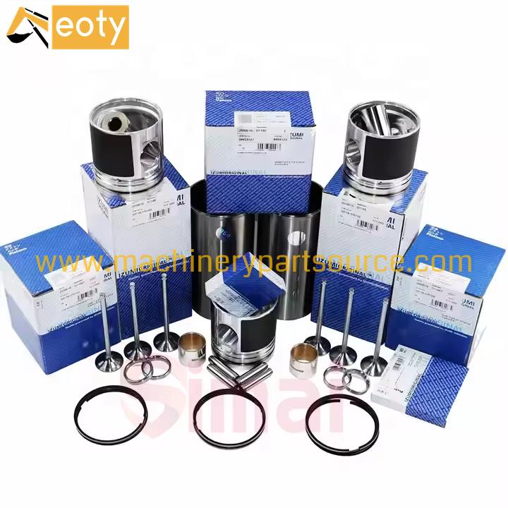 Diesel Engine Parts Liner Kit 6d102 J05e 6hk1 4hf1 Piston Ring Cylinder Liner Kit 4hk1 4kh1 4jj1