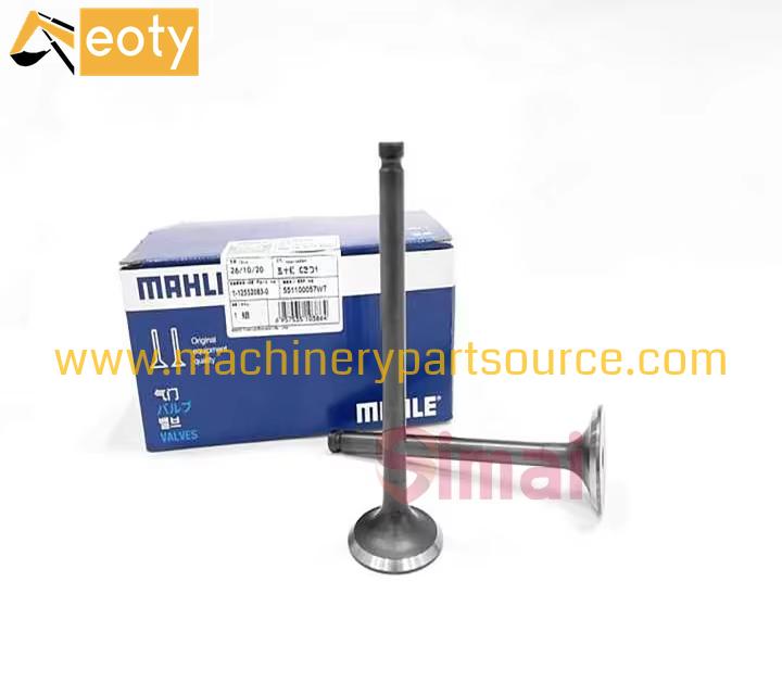 Diesel Engine Intake & Exhaust Valves ML551000058WT ML551100057WT for Isuzu 6BG1 4BG1 Excavator &