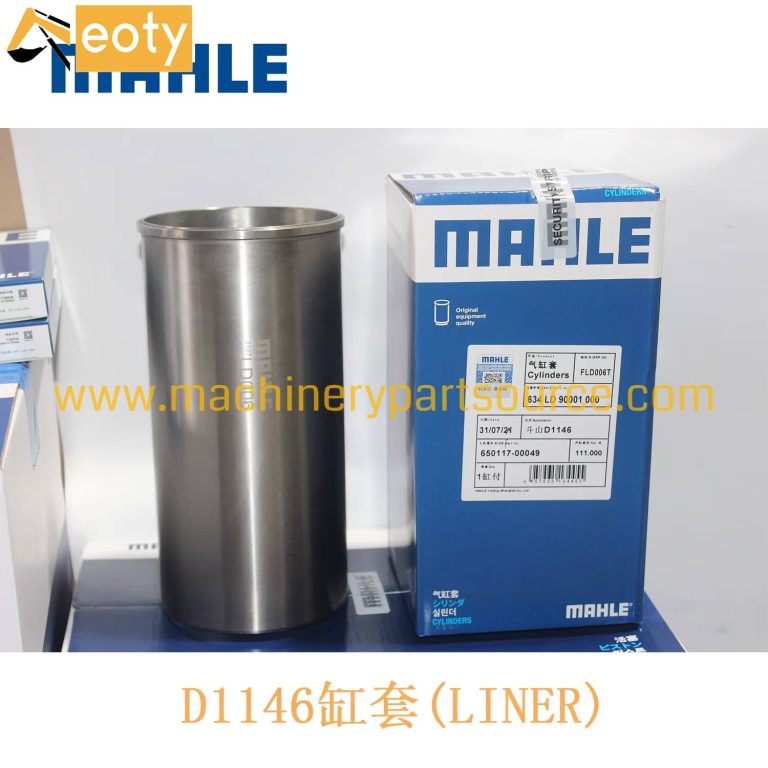 Doosan D1146 DE08 Cylinder Liner Mahle OEM 65011700049 for DH200-3 DH300-5 Excavator