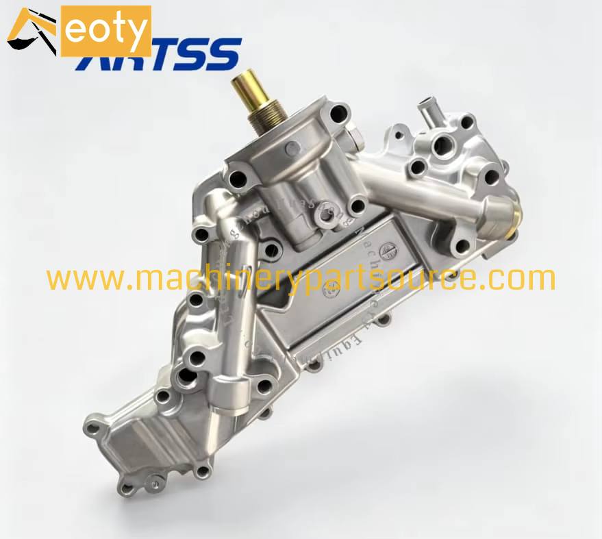 ME017230 Double Belt Oil Cooler Side Cover for Mitsubishi 6D31 Engine Construction Machinery Parts