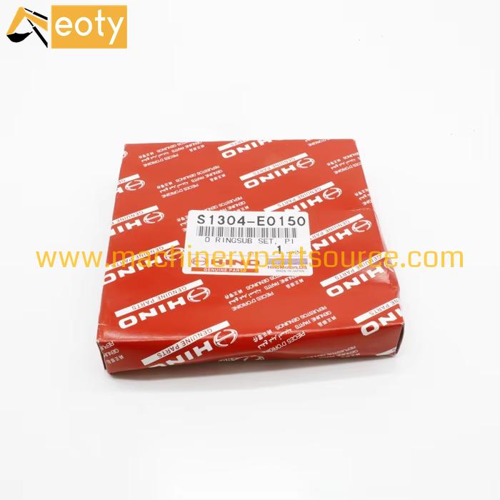 Piston Ring Set 13011-1010 13011-1011 for Hino EK100 Engine Excavator