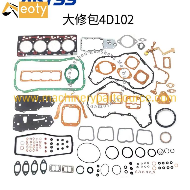 Engine Full Gasket Kit 6731-11-9990 for Komatsu 4D102 PC130-6 Diesel Engine Seal High Temp
