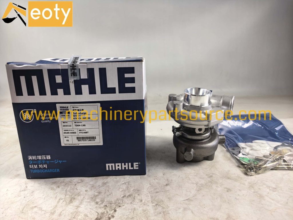 Engine Turbocharger TD04-13G 49189-00800 MAHLE for Mitsubishi 4D31 Excavator