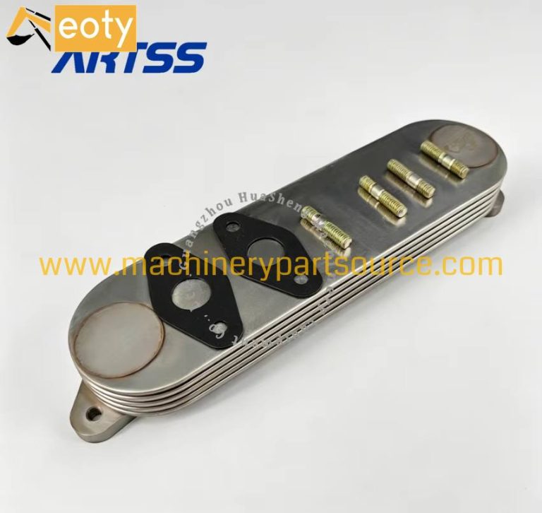 Factory Direct S4k 5p Oil Cooler Core For Cat E120b Diesel Engine High Durability Oil Radiator Core