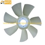 For Hino J05e Fan Blade S1630-63000 16306-2700 Vh1630-63000 Vhs163063000 For Kobelco Sk200-8 product image 2