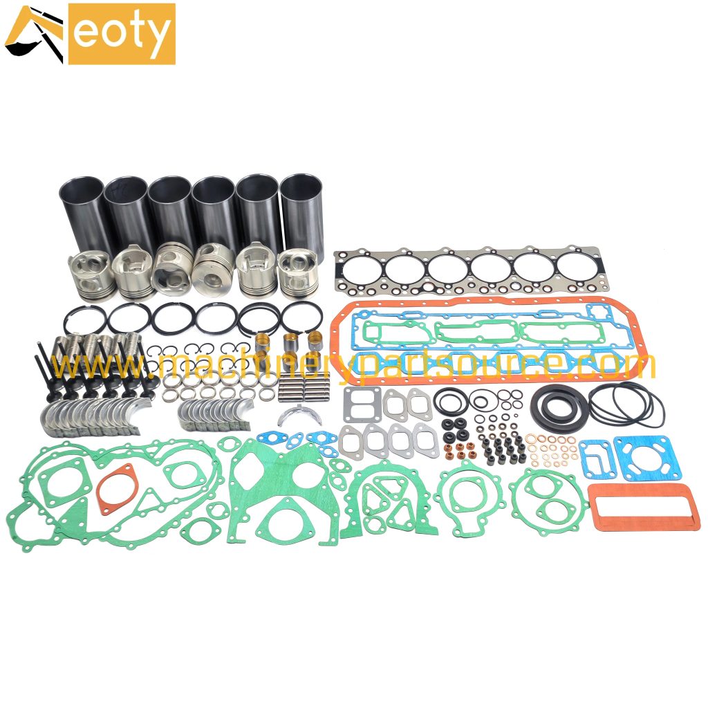 Isuzu 6BG1 Diesel Engine Overhaul Rebuild Kit Piston Ring Valve Gasket Bearing 1-12111-918-0