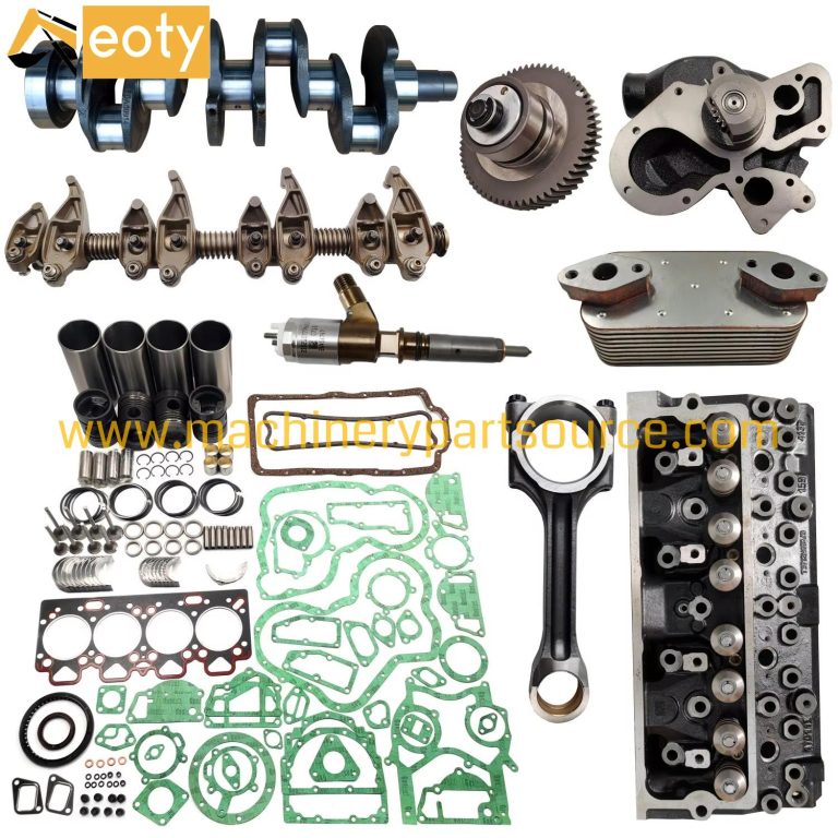 For Mitsubishi 4D56U 16V Full Gasket Kit 1000A406 1000A407 1005A205 Cylinder Gasket for Excavator