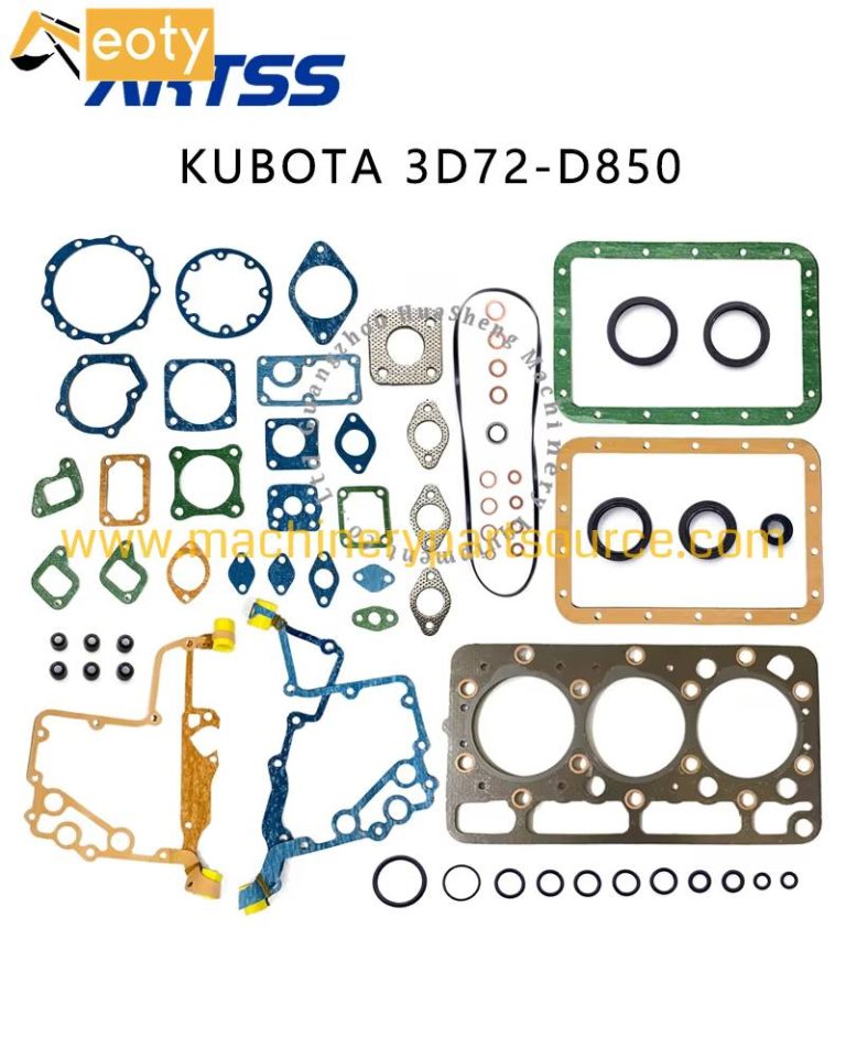 Full Complete Gasket Set Overhaul Kit For Kubota D850 3D72 Engine Tractor Excavator Parts