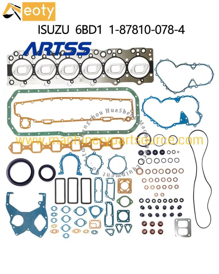 Full Gasket Kit 1-87810-078-4 Isuzu 6BD1 Overhaul Gasket Set for Isuzu FSR Truck Hitachi EX120