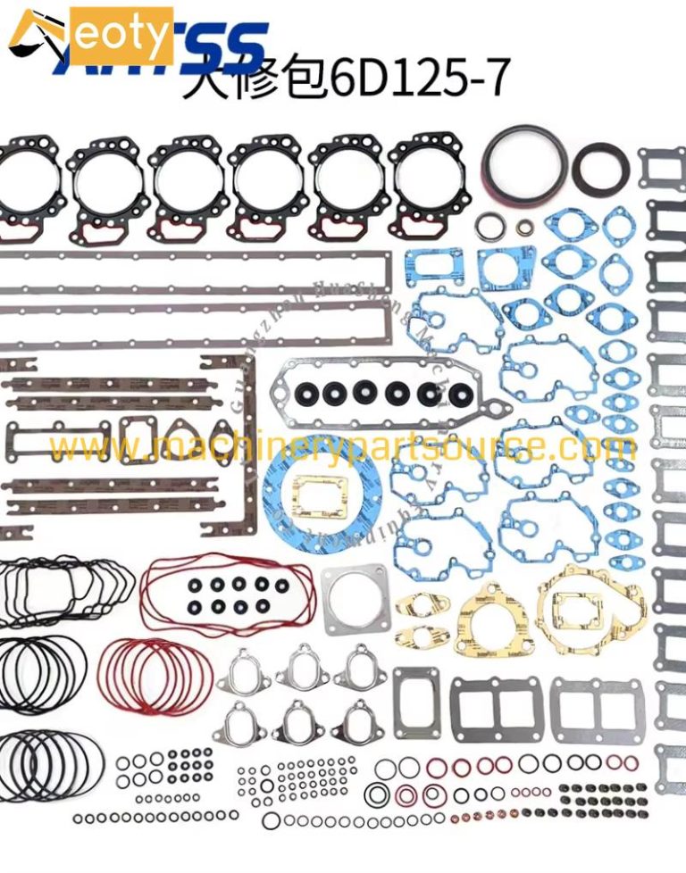 Full Overhaul Engine Gasket Kit 6159-K1-9900 for Komatsu 6D125-7 PC400-7 Excavator Diesel Seal