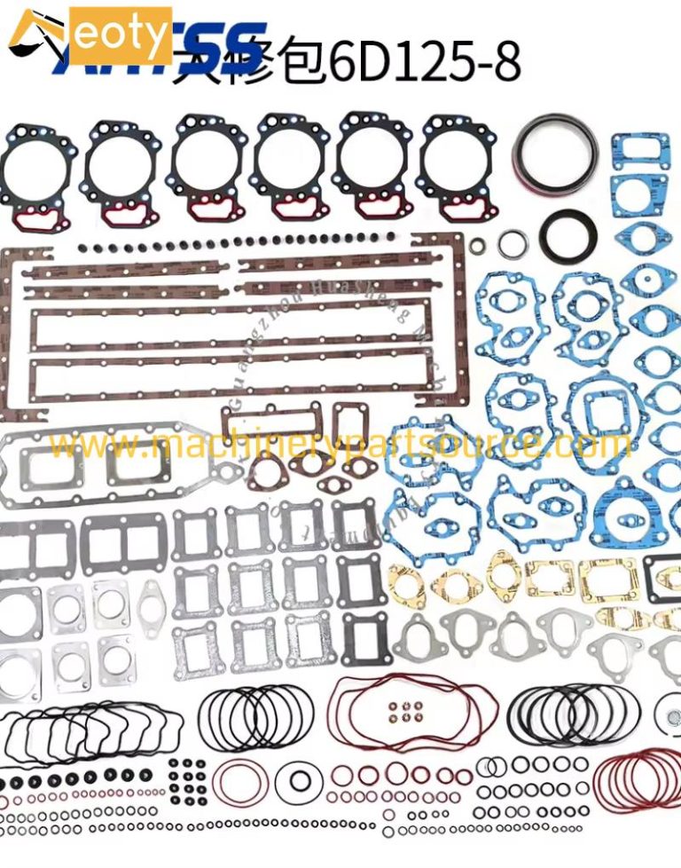 Full Overhaul Engine Gasket Kit 6159-K2-9900 For Komatsu 6D125-8 PC400-8 Excavator Diesel