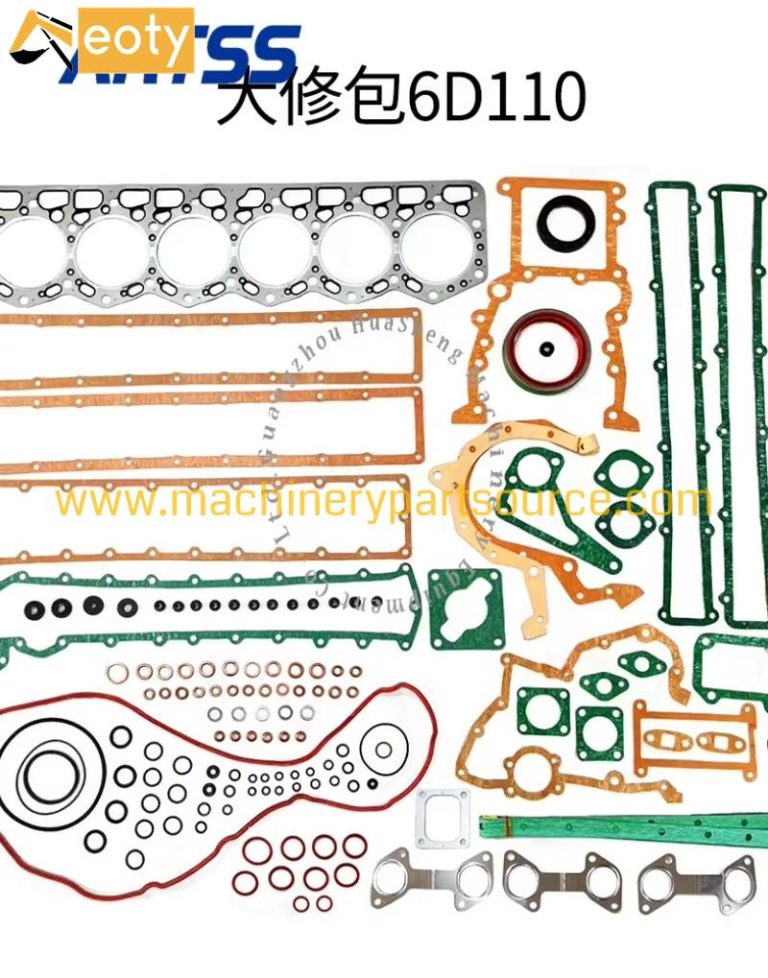 Full Overhaul Engine Gasket Kit 6251-K1-9900 For Komatsu 6D110 Excavator Diesel Engine