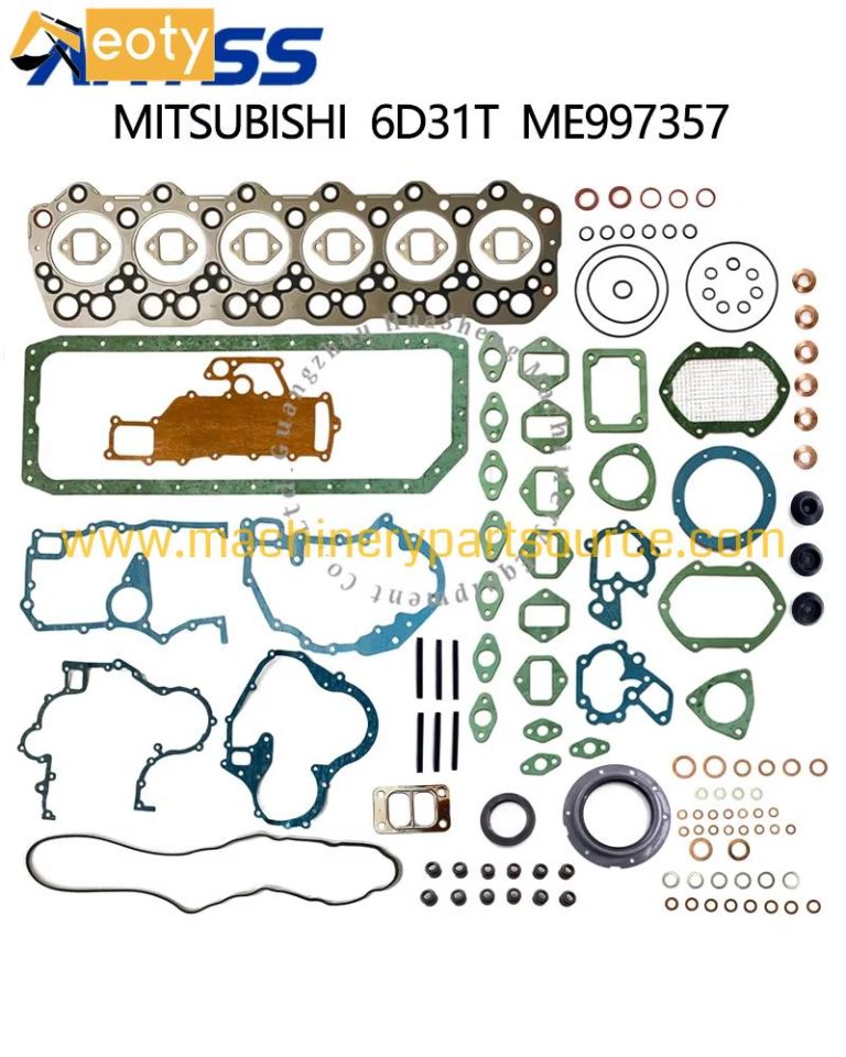 Full Engine Gasket Kit ME996446 For Mitsubishi 6D31T Excavator Diesel Seal High Temp