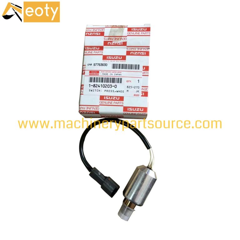 Genuine 4HK1 1-82410203-0 Wheel Parking Press Switch 1824102030 for Excavator