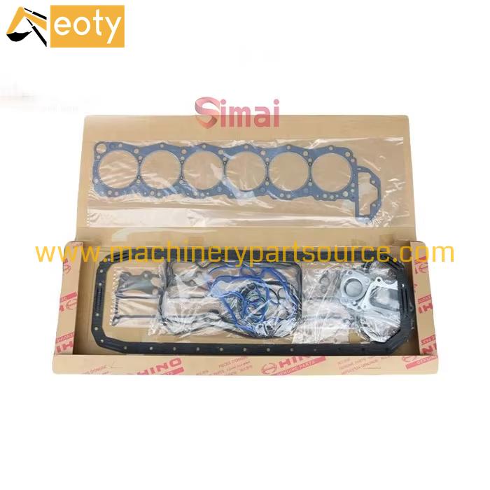 Genuine Hino J05E J08E Cylinder Head Gasket Kit 11115-E0090 for Excavator