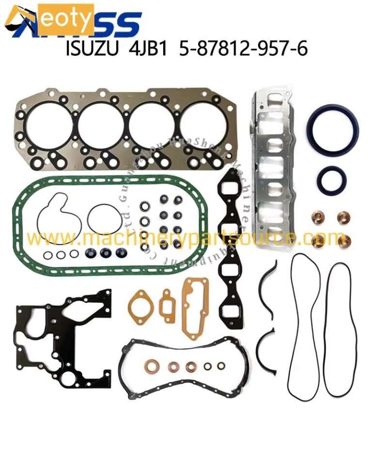 Heavy Duty Engine Gasket Set Fit Isuzu 4JB1 4JB1T 5-87812706-1 for Excavator PC40-7 PC55MR-1