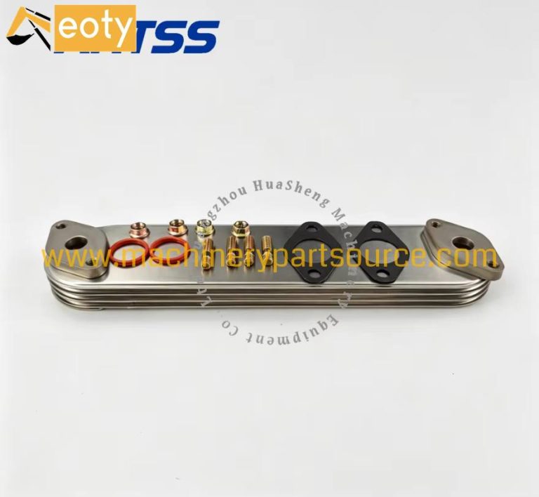 Heavy Duty Oil Cooler Core 4BD1 Engine 4 Plates Type Isuzu Diesel Oil Cooler