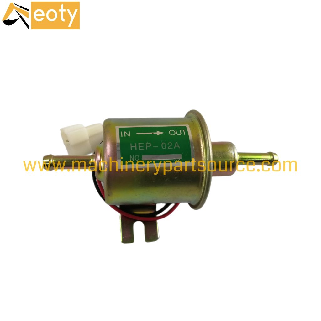 HEP-02A Electric Fuel Pump 12V 1968-1983 for Yanmar Diesel Engine Parts Excavator Truck