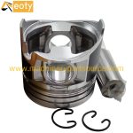 Isuzu 3LD1 3LD2 Engine Piston with Pin 8972355560 8-97235-556-0 STD 83.1mm for Excavator Tractor