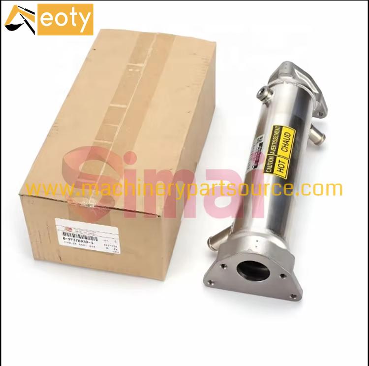 4HK1 Engine Oil Cooler 8-97378939-2 For Isuzu Ex200-3 Excavator 8973789392