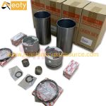Engine Liner Kit 4ZA1 4ZD1 Piston Liner Kit 1855760840 For Isuzu Excavator Truck