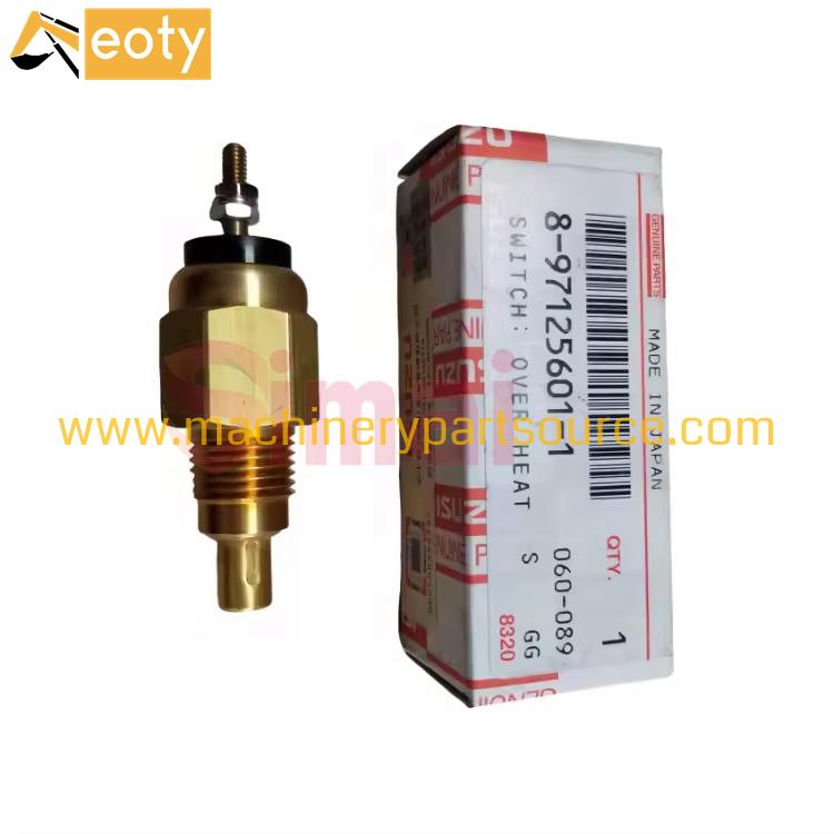 Excavator Ex120-5 Ex200-5 Ex300-5 Ex400 Water Temperature Sensor 8-97125601-1for Excavator