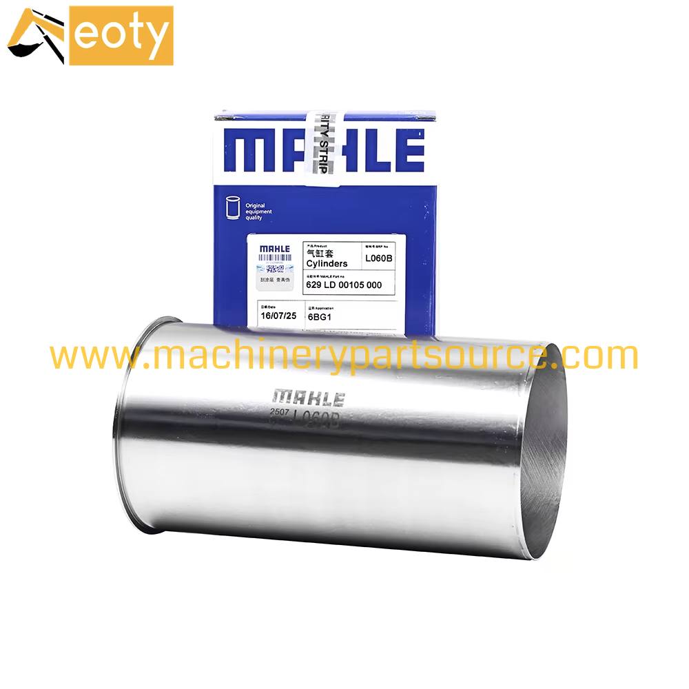 Mahle 6BG1 Engine Cylinder Liner 1-11261385-0 105mm Bore for Isuzu Excavator Parts