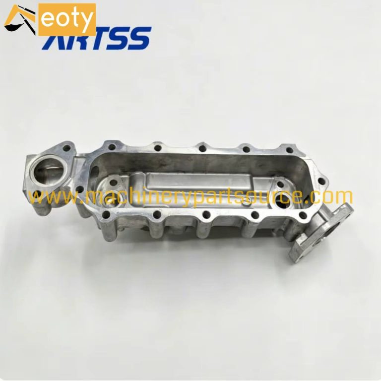 H07D Engine Oil Cooler Cover Excavator Spare Parts 1.3kg