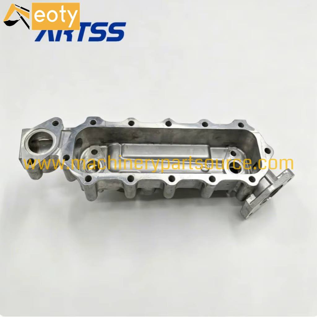 H07D Engine Oil Cooler Cover Excavator Spare Parts 1.3kg