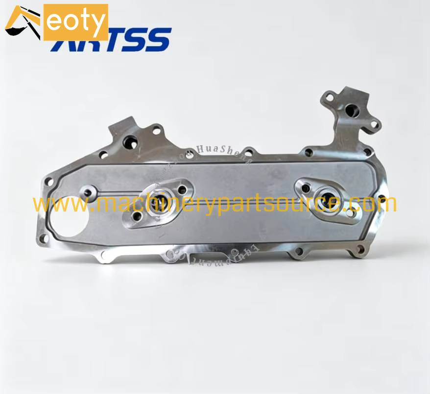 Oil Cooler Cover For Mitsubishi S4s Engine Excavator Spare Parts 1.3kg