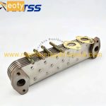 Hino H06C-6P Engine Oil Cooler For Excavator Engine Parts 1.45kg