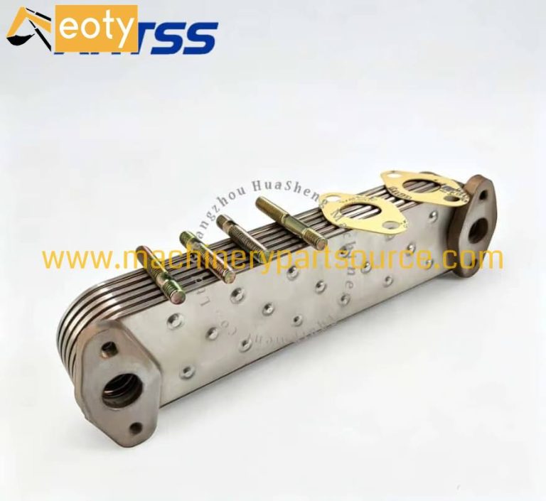 Hino H06C-6P Engine Oil Cooler For Excavator Engine Parts 1.45kg
