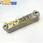Hino H07C-8P Engine Oil Cooler for Excavator Diesel Engine Parts product image 5