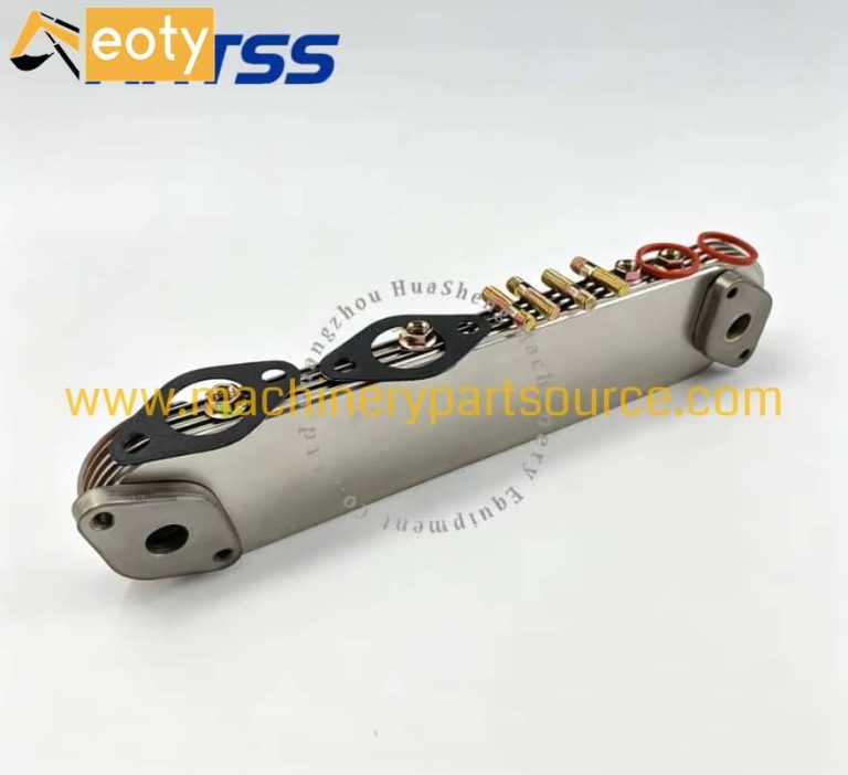 Isuzu 4BD1-4P-H Engine Oil Cooler for Excavator Diesel Engine Parts