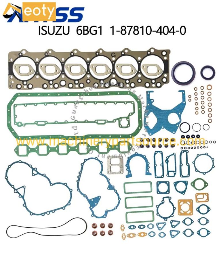 Isuzu 6BG1 Engine Full Gasket Kit 1-87810-404-0 For Excavator Engine Parts