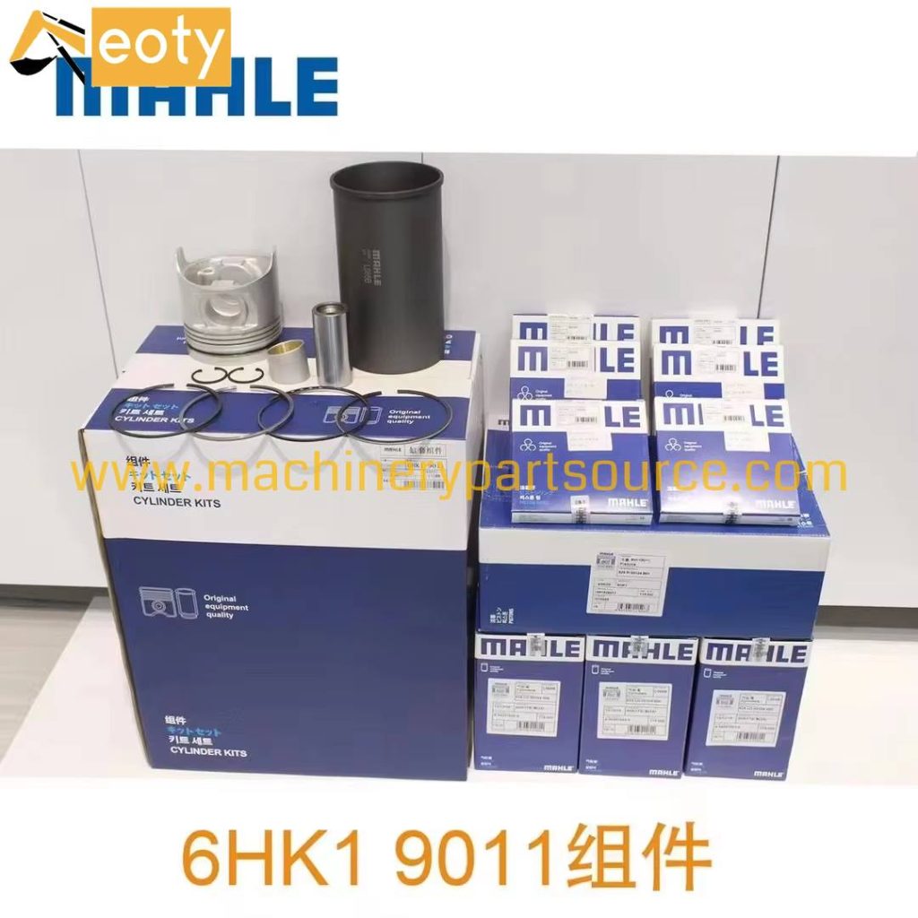 8-98152-9011 MAHLE Engine Liner Kit For Isuzu 6HK1 Excavator ZAX330 Spare Parts