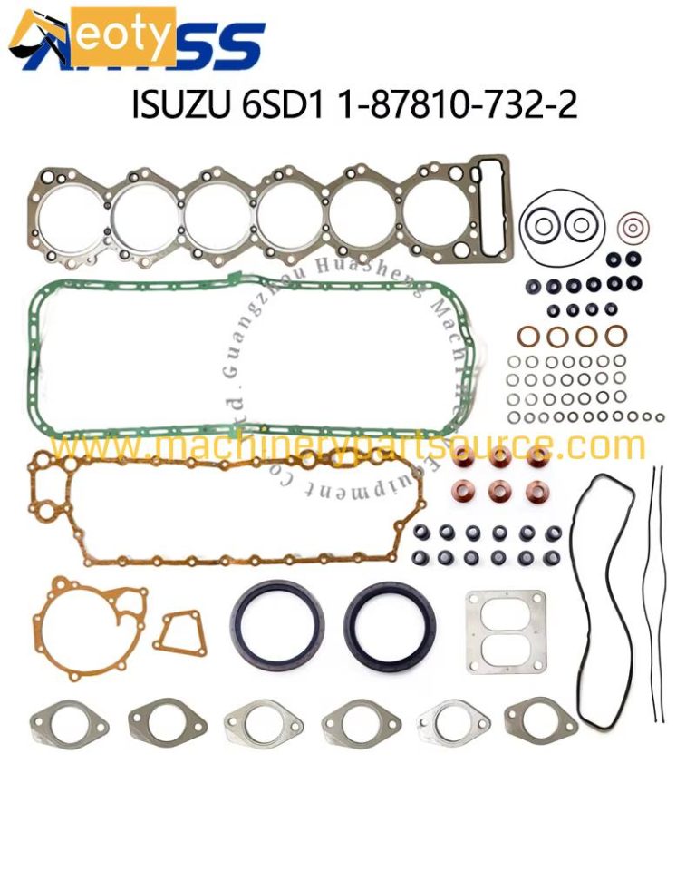 Isuzu 6SD1 6SD1T Engine Full Gasket Kit 1-87810-732-2 for Excavator & Diesel Engine Parts