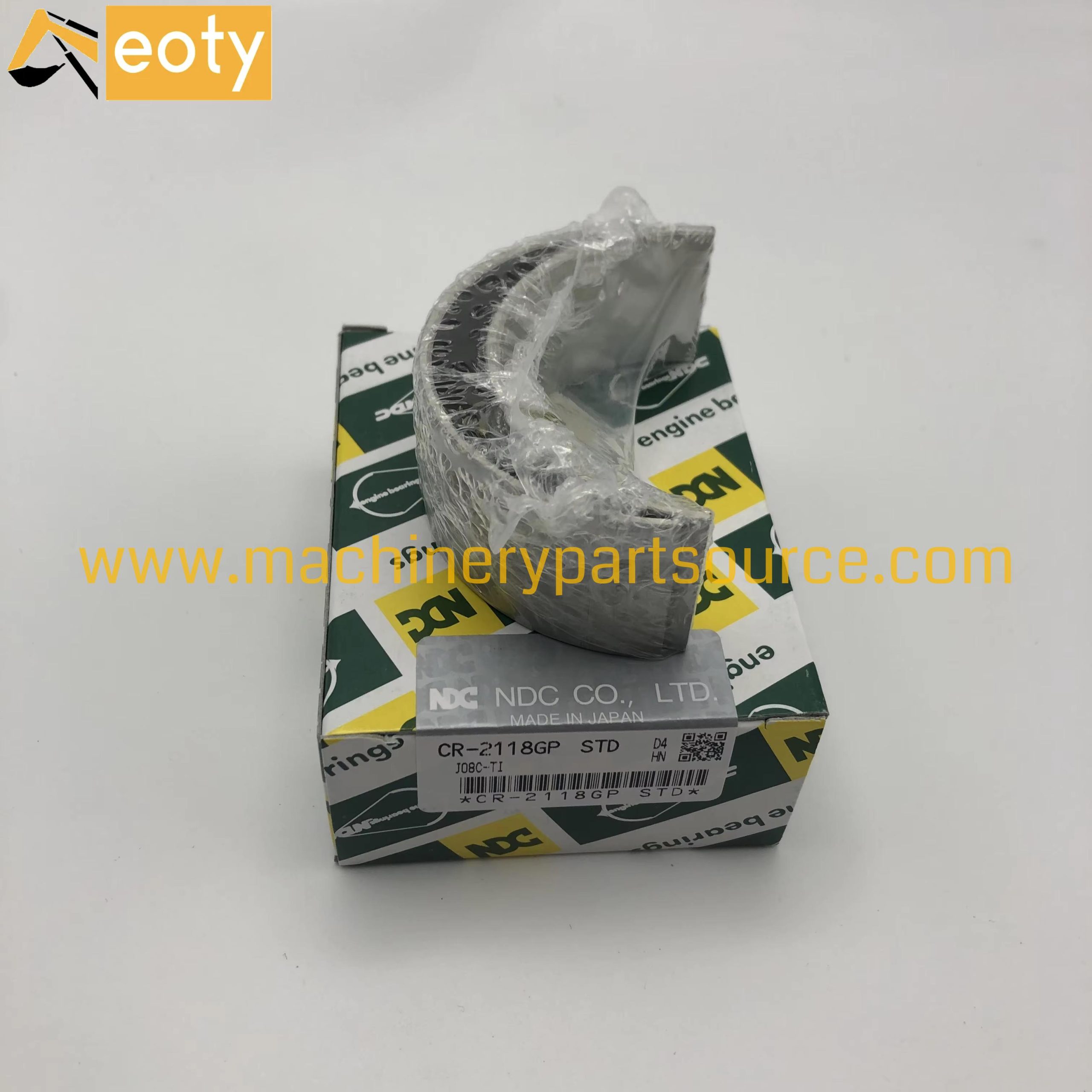 J08C Biela Engine Bearing Set NDC Crankshaft Main Bearing for Hino J05C J08C H07D Excavator Truck