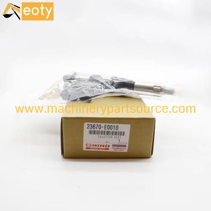 J08E Fuel Injector 23670-e0010 Common Rail Injection Nozzle 0095000-6593 For Hino Diesel Engine