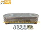 J08E Oil Cooler S1571-21960 16491-EV020 for Hino Diesel Engine Parts Excavator Truck