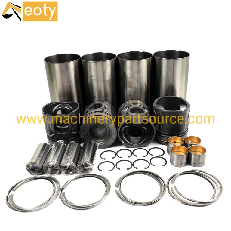 JCB444 Cylinder Liner Kit Piston Set 10304-101-07 for JCB Diesel Engine Spare Parts