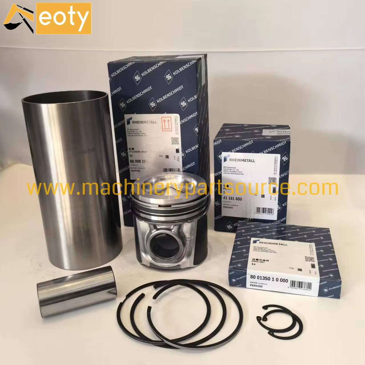 Kolbenschmidt C4.4 Liner Kit 3109905 & Piston Liner Kit 2767476 for Cat Engine