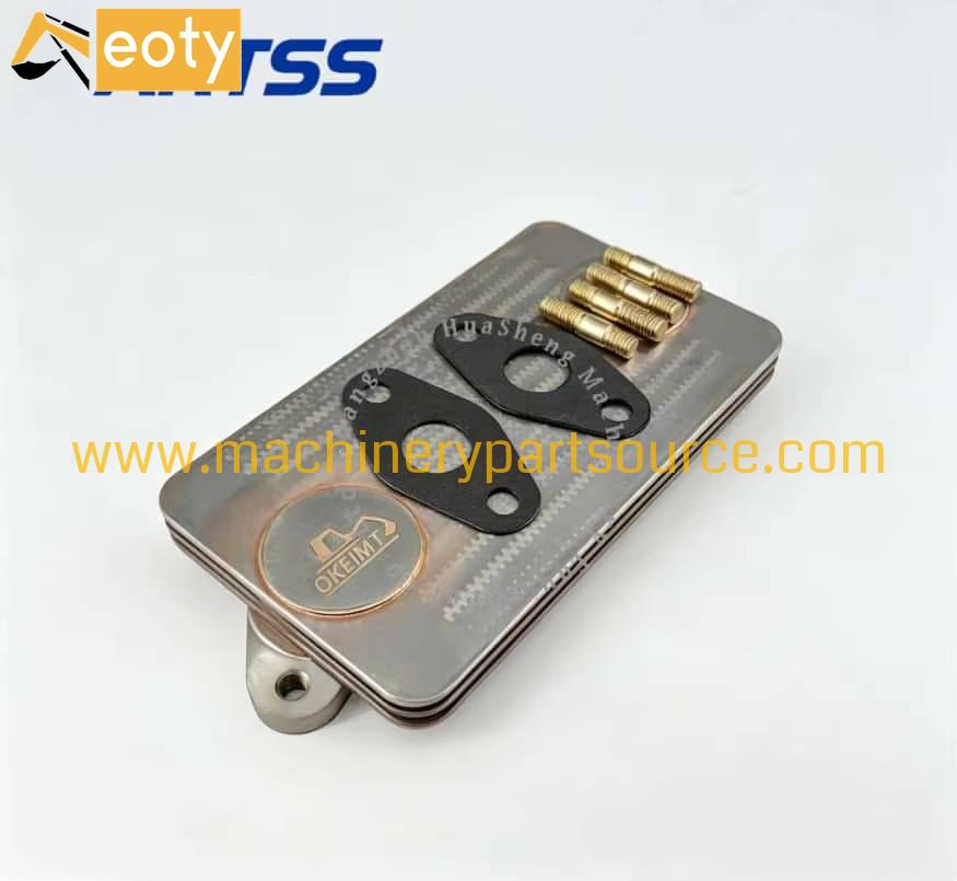 Komatsu 4D95-3P Engine Oil Cooler 6204-61-5100 600-651-1510 for Excavator Engine Parts