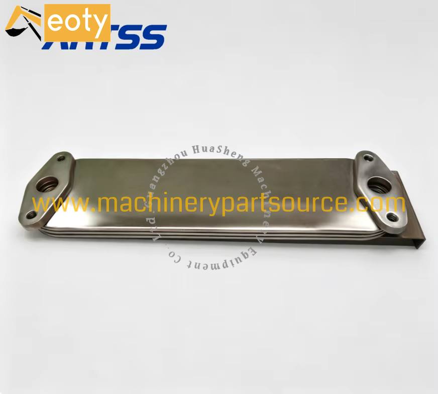 Komatsu PC400-5 PC350-7 Excavator 6D125 Engine Oil Cooler Core 6150-61-2111