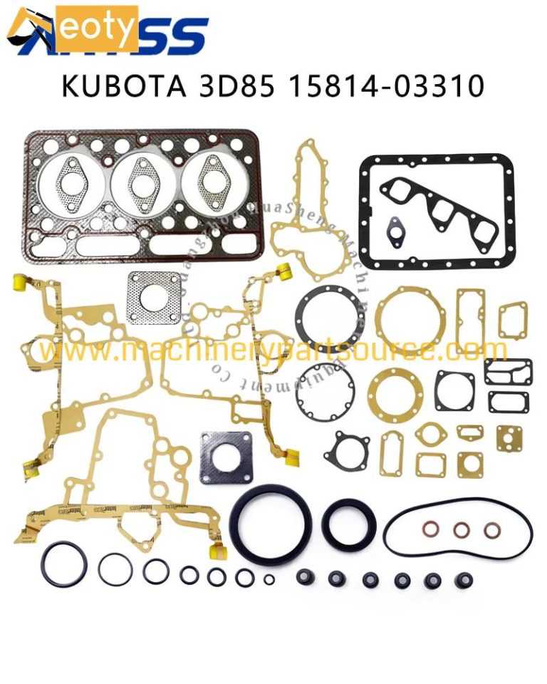 Kubota 3D85 Engine Full Gasket Kit for Excavator Engine Parts