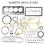 Kubota 4D72 V1205 Engine Full Gasket Kit For Excavator Engine Parts