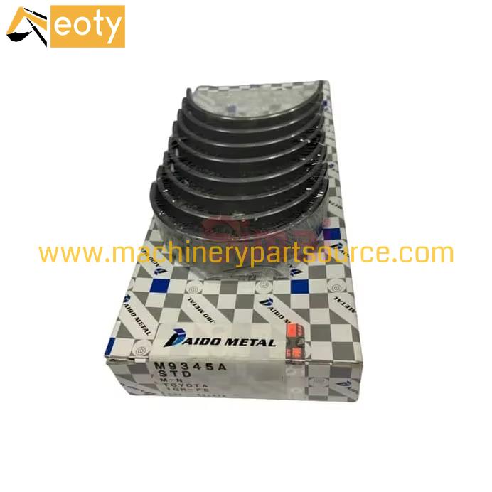 M9345A Main Bearing for Toyota 1GR-FE Engine – Excavator & Automotive Use